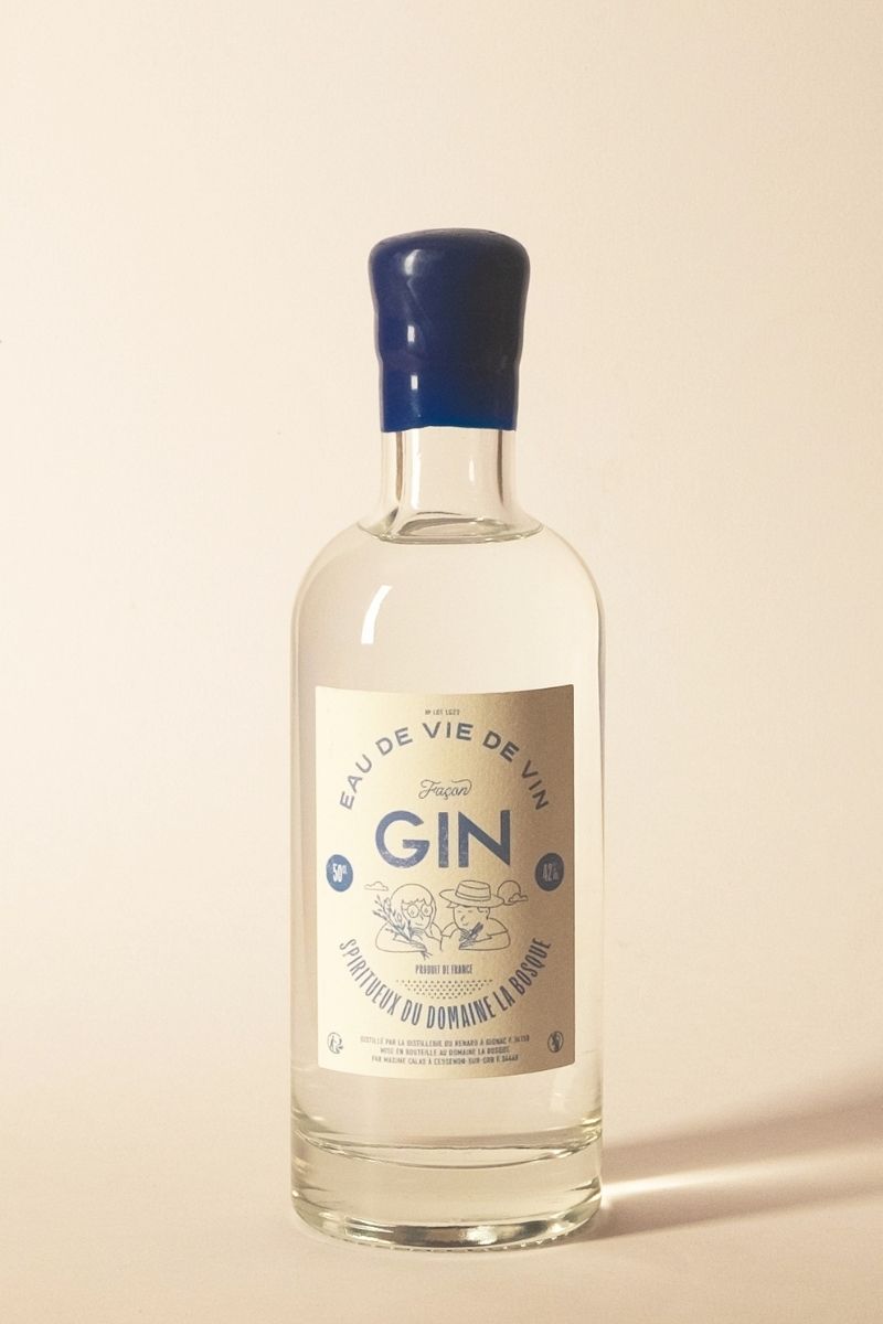 Eau de vie de vin façon GIN